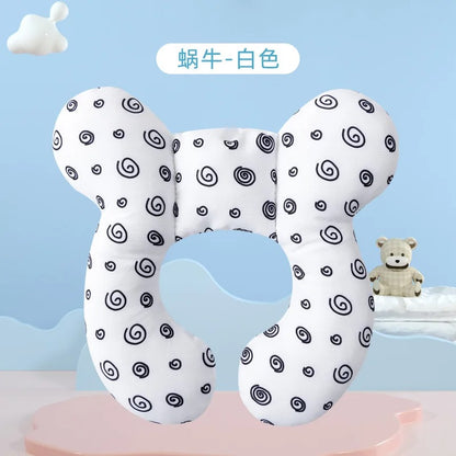 Baby U-Shaped Pillow Protector – Head & Neck Support for Travel and Home