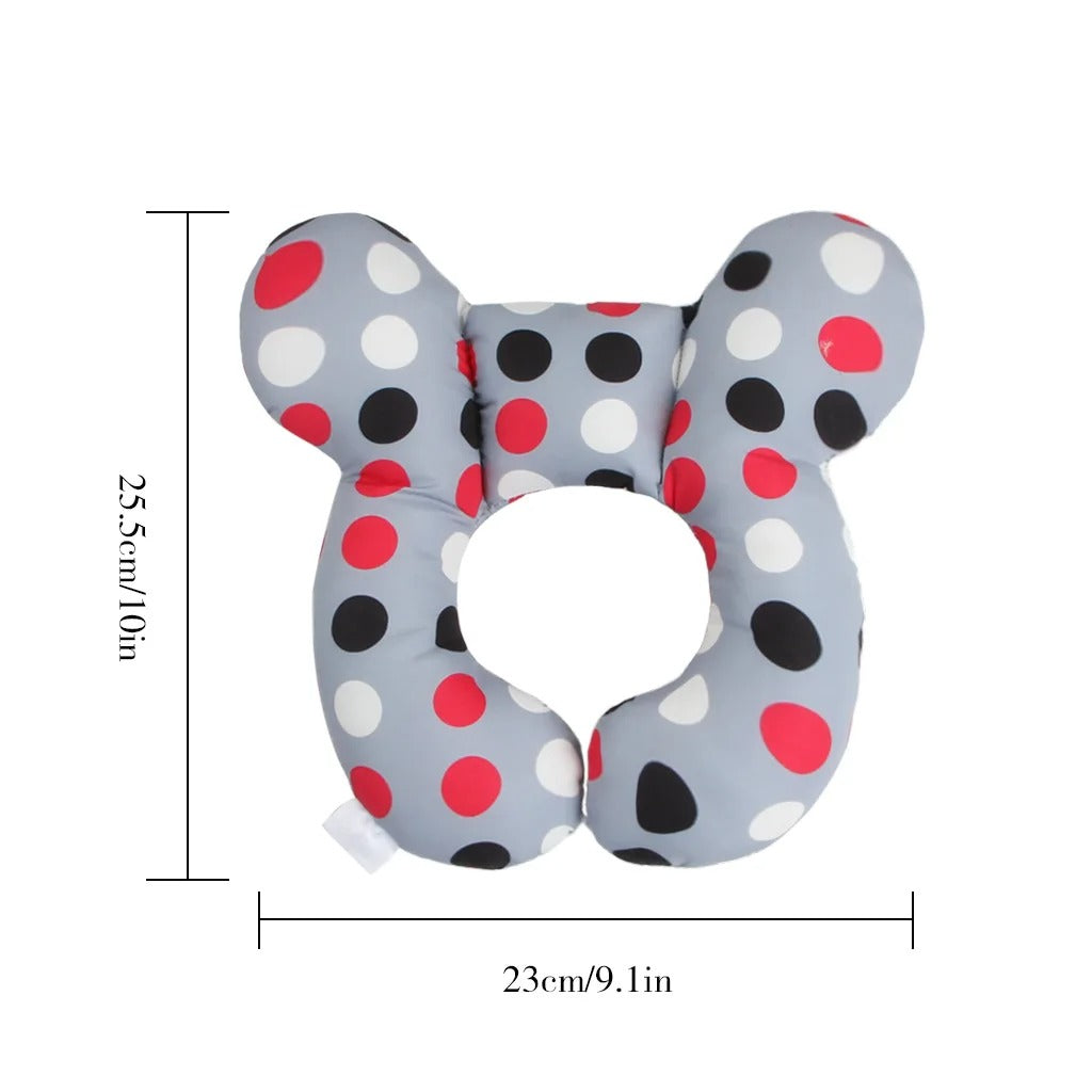 Baby U-Shaped Pillow Protector – Head & Neck Support for Travel and Home