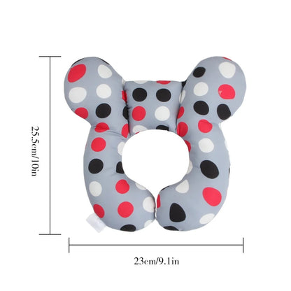 Baby U-Shaped Pillow Protector – Head & Neck Support for Travel and Home